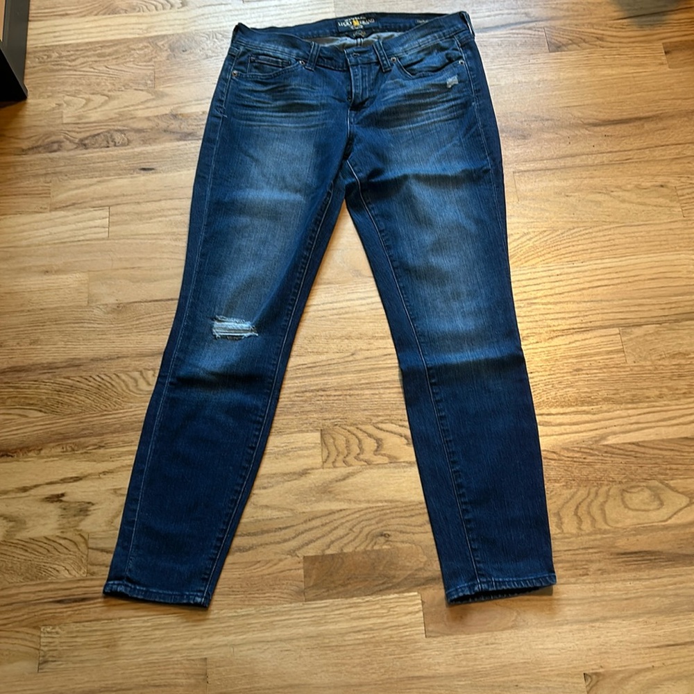 Lucky brand Charley super skinny jeans